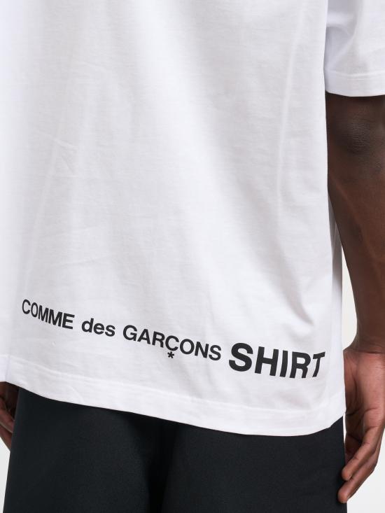 26SS 꼼데가르송 반팔 티셔츠 NFQT008051WHITE White - COMME DES GARCONS