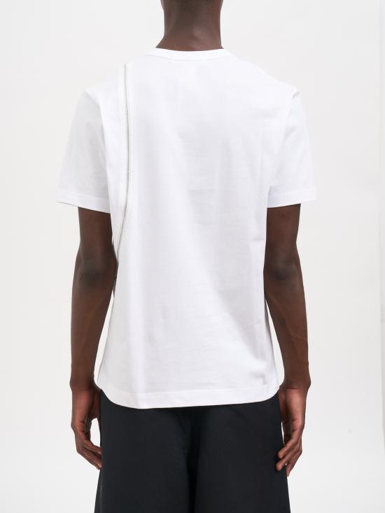 26SS 꼼데가르송 반팔 티셔츠 NFQT011051WHITE White - COMME DES GARCONS