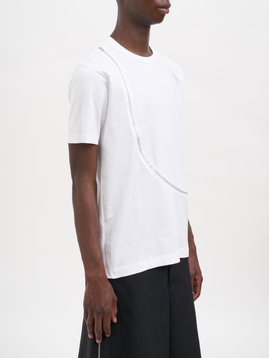26SS 꼼데가르송 반팔 티셔츠 NFQT011051WHITE White - COMME DES GARCONS
