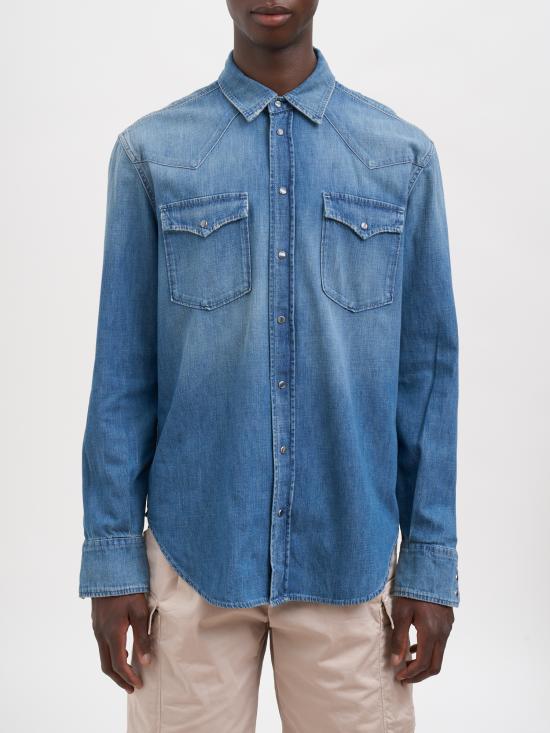 26SS 돈답 데님 셔츠 NUC343RDF0272UMF6800 Blue