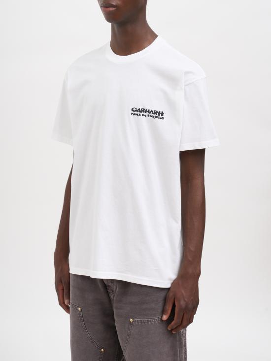 26FW 칼하트 WIP 반팔 티셔츠 RI03689602XX White - CARHARTT WIP