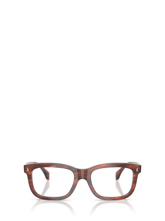 26FW 몽클레어 안경 ME2019 3034 SHINY STRIPED BROWN HAVANA