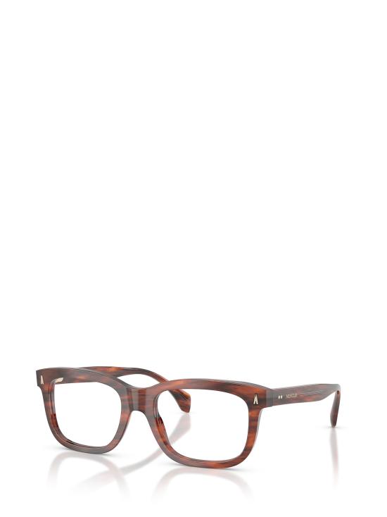 26FW 몽클레어 안경 ME2019 3034 SHINY STRIPED BROWN HAVANA - MONCLER