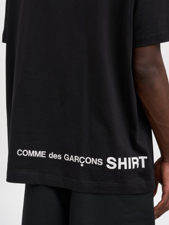 26SS 꼼데가르송 반팔 티셔츠 NFQT008051BLACK Black - COMME DES GARCONS