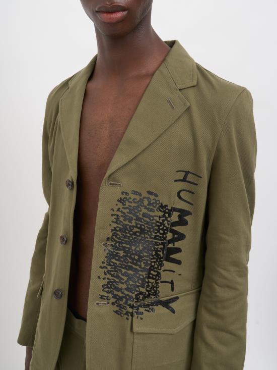 26SS 꼼데가르송 자켓 NFQJ505051KHAKI Green - COMME DES GARCONS