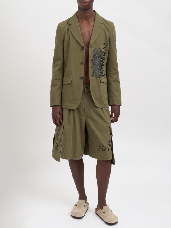 26SS 꼼데가르송 자켓 NFQJ505051KHAKI Green - COMME DES GARCONS