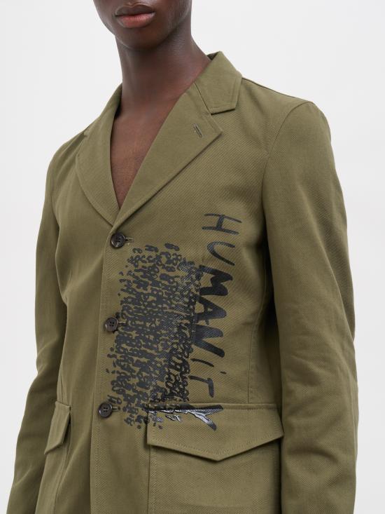 26SS 꼼데가르송 자켓 NFQJ505051KHAKI Green - COMME DES GARCONS