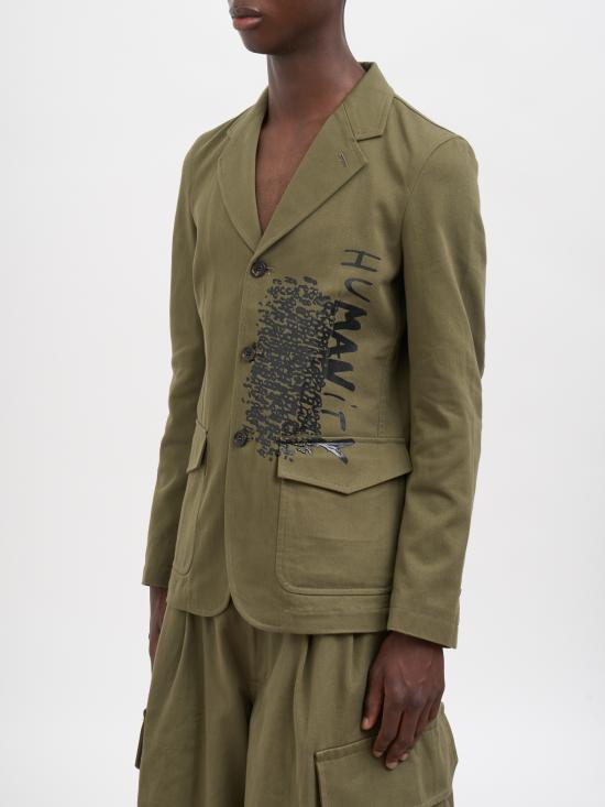 26SS 꼼데가르송 자켓 NFQJ505051KHAKI Green - COMME DES GARCONS
