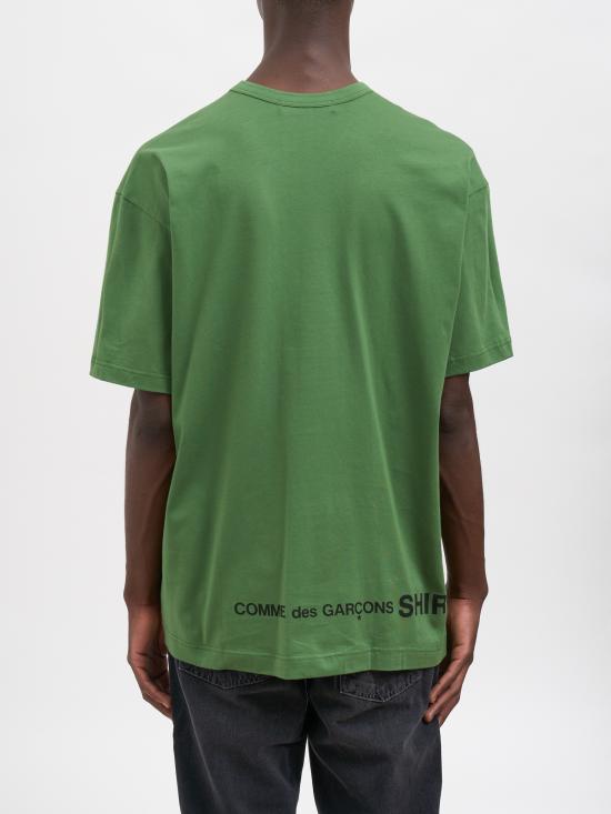 26SS 꼼데가르송 반팔 티셔츠 NFQT016051GREEN Green - COMME DES GARCONS