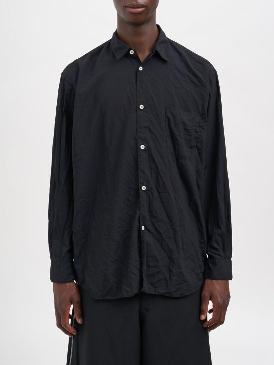 26SS 꼼데가르송 긴팔 셔츠 NFQB509051BLACK Black