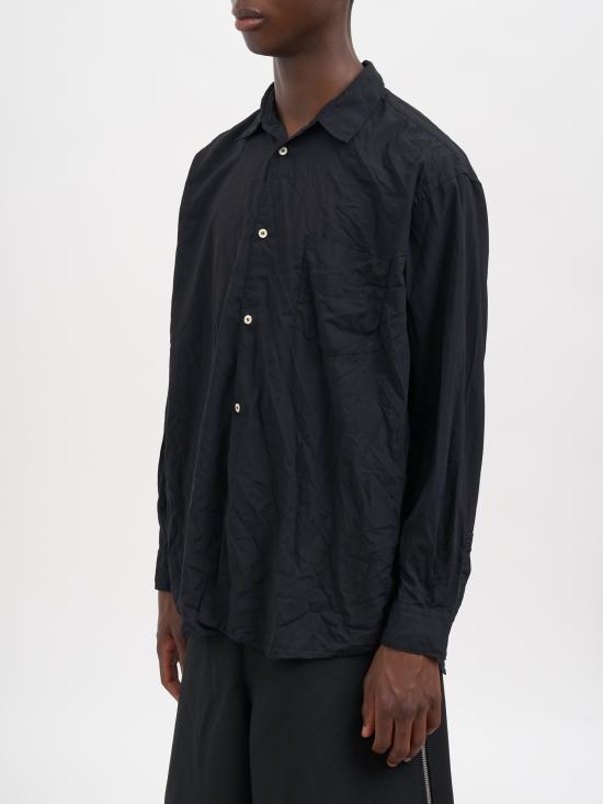 26SS 꼼데가르송 긴팔 셔츠 NFQB509051BLACK Black - COMME DES GARCONS