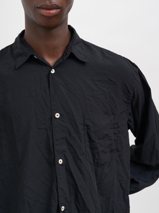 26SS 꼼데가르송 긴팔 셔츠 NFQB509051BLACK Black - COMME DES GARCONS