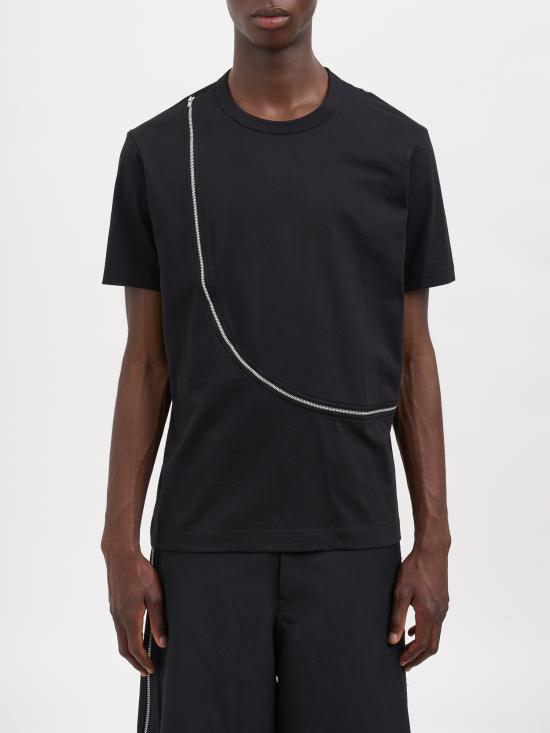 26SS 꼼데가르송 반팔 티셔츠 NFQT011051BLACK Black