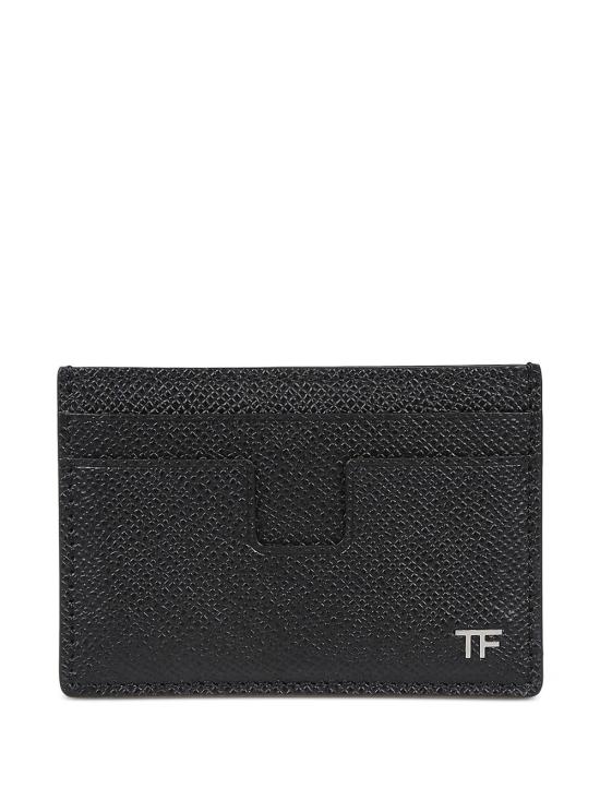 26FW 톰포드 스몰 그레인 레더 클래식 카드 홀더 YM232 LCL081S NAA BLACK