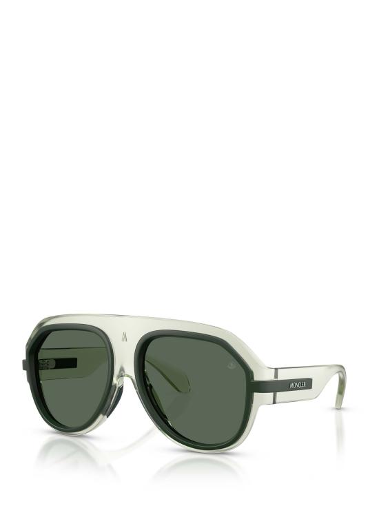 26FW 몽클레어 FYNDER 파인더 선글라스 ME8012U 502571 MATT MILKY GREEN - MONCLER