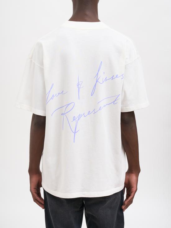 26FW 리프레젠트 반팔 티셔츠 RMLM10114372 White - REPRESENT