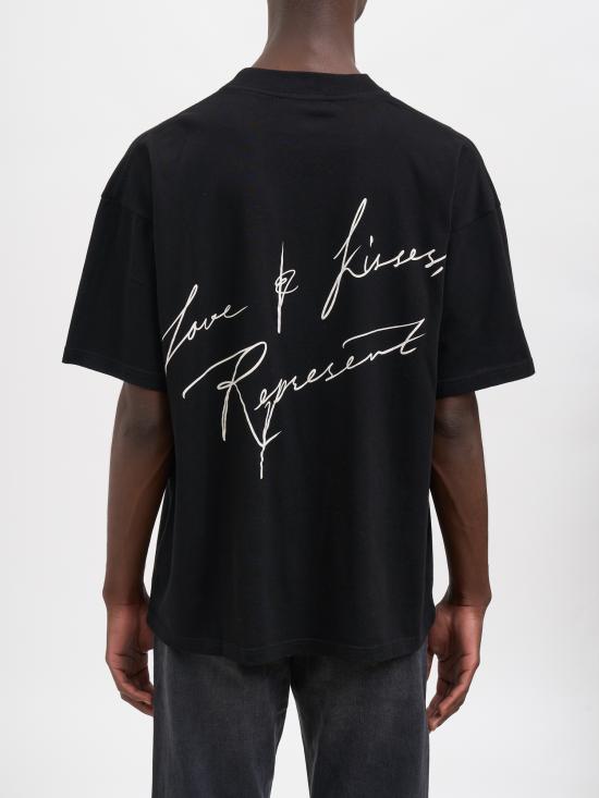 26FW 리프레젠트 반팔 티셔츠 RMLM10114301 Black - REPRESENT