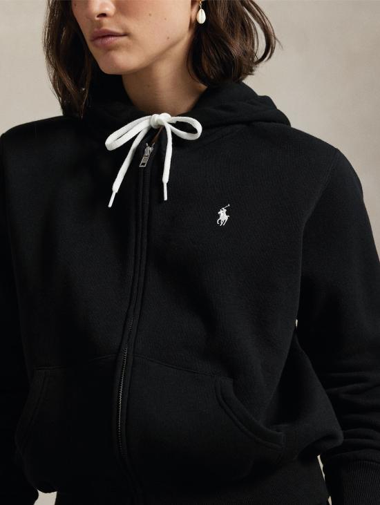 26FW 랄프 로렌 후드 티셔츠 펠파 풀집 콘 카푸치오 네로 - RALPH LAUREN