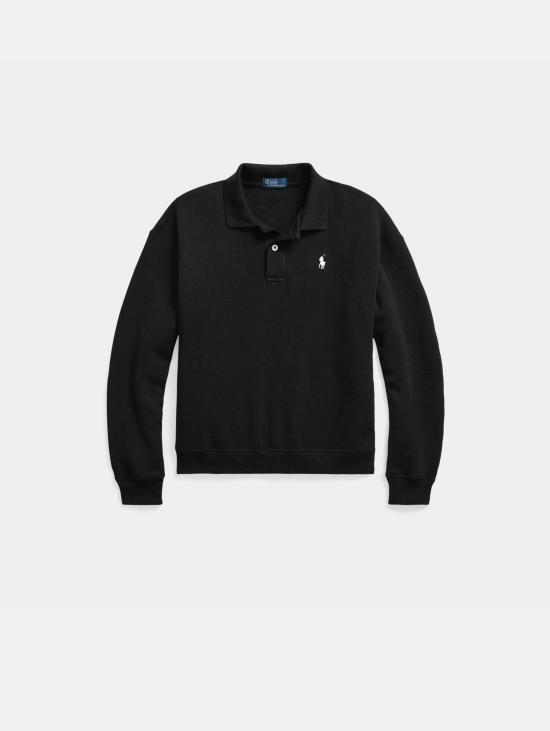26FW 랄프 로렌 셔츠 펠파 콜로 폴로 콘 보토니 네라 - RALPH LAUREN