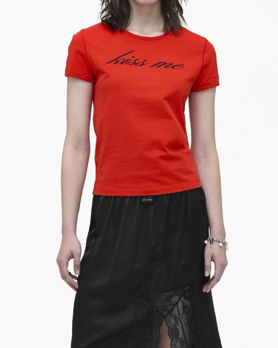 26SS 마크제이콥스 반팔 티셔츠 2S6RTP025C37 617 ROSSO - MARC JACOBS