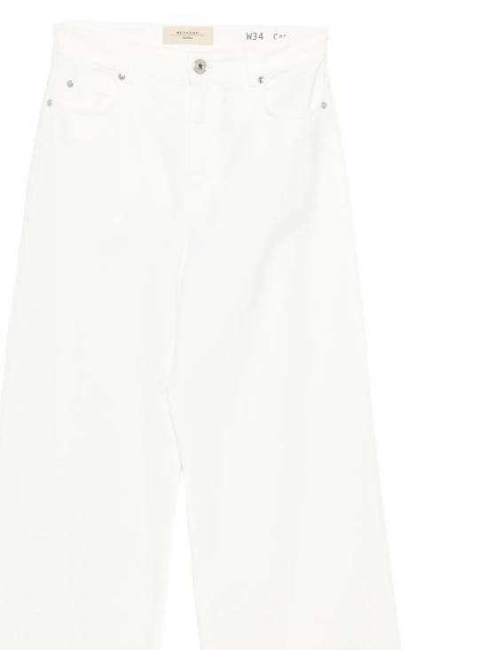 26SS 위켄드막스마라 메디나 코튼 팬츠 2615131051600 426002 White - WEEKEND MAX MARA