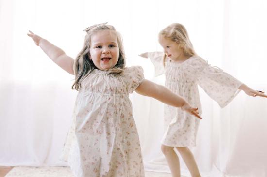  [키즈] 파이퍼 앤 클로스 원피스 키즈 파이퍼앤클로스 케네디 드레스 헤리티지 가든 - PIPER&CLOTH