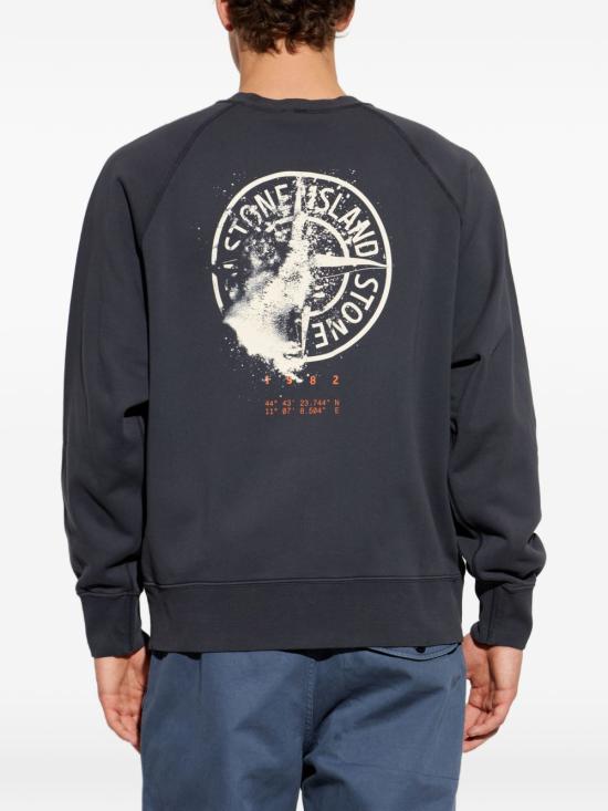 26FW 스톤 아일랜드 긴팔 티셔츠 L2S156100008S0466 V002A Blue navy - STONE ISLAND