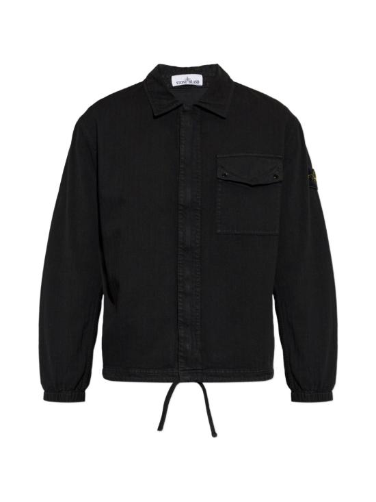 26FW 스톤 아일랜드 긴팔 셔츠 L2S151200014S0456 V0029 Black