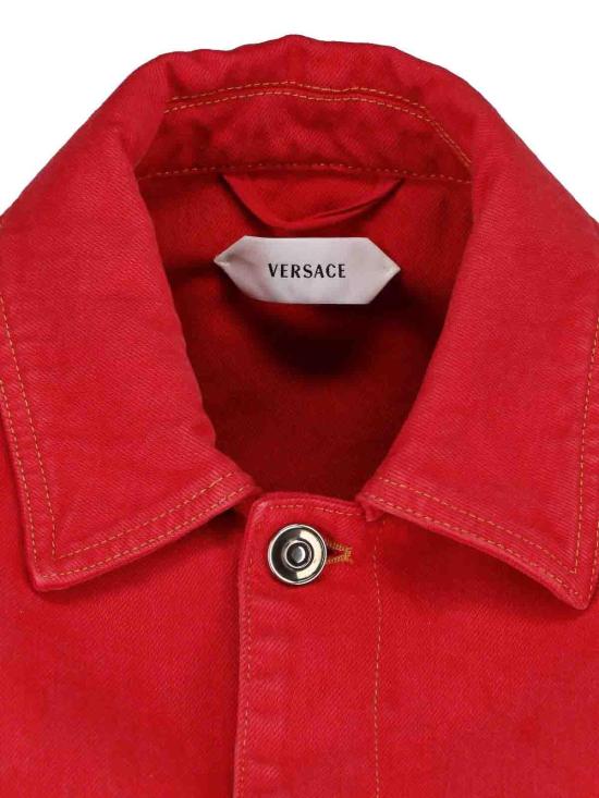26SS 베르사체 자켓 10245641A178711DA80 Red - VERSACE