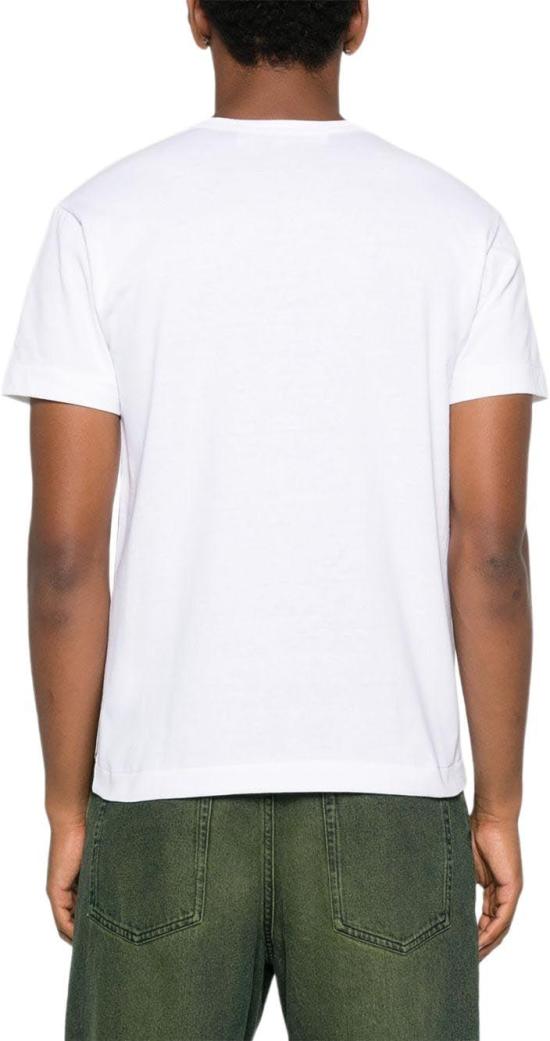 26FW 꼼데가르송 반팔 티셔츠 AXT347D1 WHITE - COMME DES GARCONS