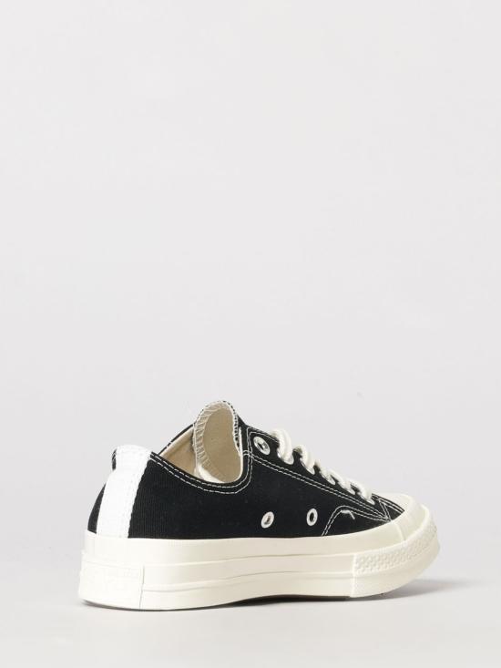 26SS 꼼데가르송 플레이 X 컨버스 스니커즈 AZK128D 1 Black - COMME DES GARCONS PLAY CONVERSE