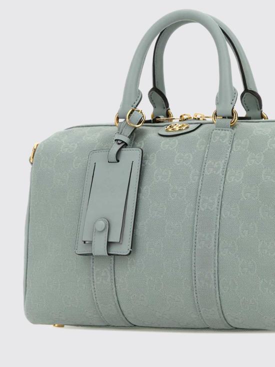 26SS 구찌 오피디아 미디움 보스턴 백 857595AAF09 1807 Gnawed Blue - GUCCI