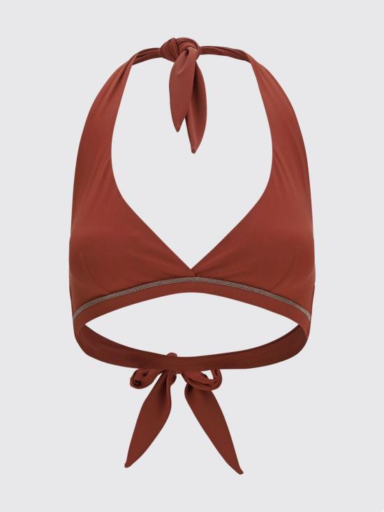 26SS 브루넬로 쿠치넬리 원피스 수영복 MQ965VS479 C9093 Red - BRUNELLO CUCINELLI