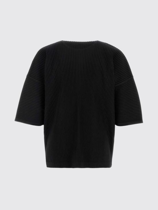 26SS 옴므 플리세 이세이 미야케 반팔 티셔츠 HP66JK053 15 Black - HOMME PLISSE' ISSEY MIYAKE