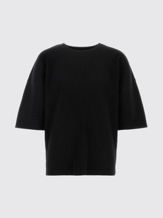 26SS 옴므 플리세 이세이 미야케 반팔 티셔츠 HP66JK053 15 Black - HOMME PLISSE' ISSEY MIYAKE