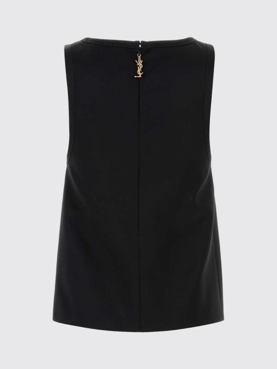26SS 생로랑 민소매 티셔츠 863984Y1K44 1000 Black - SAINT LAURENT
