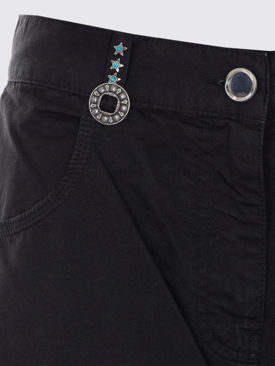 26SS 핑코 숏팬츠 106820A3AW Z99 Black - PINKO