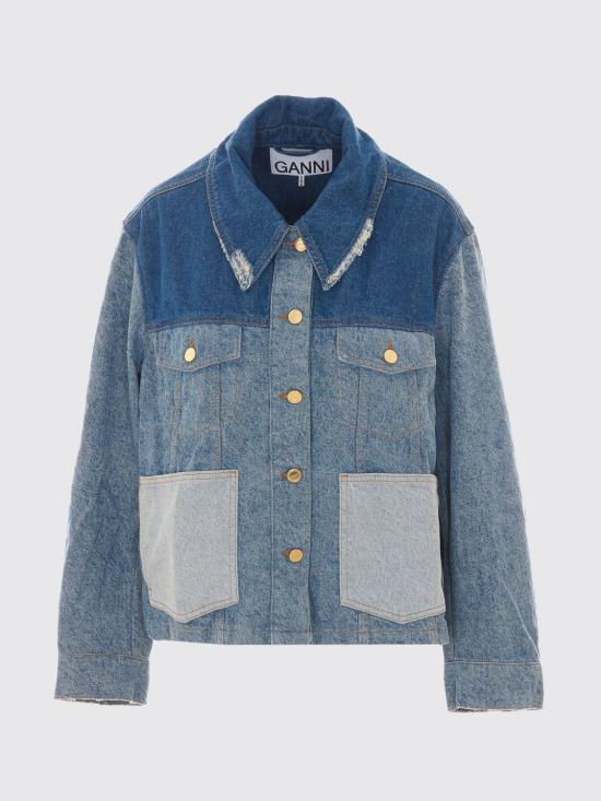 26SS 가니 자켓 A1010180 567 Blue - GANNI