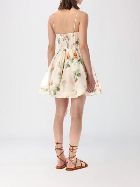 26SS 짐머만 숏 원피스 7811DS263 CRRO Cream - ZIMMERMANN