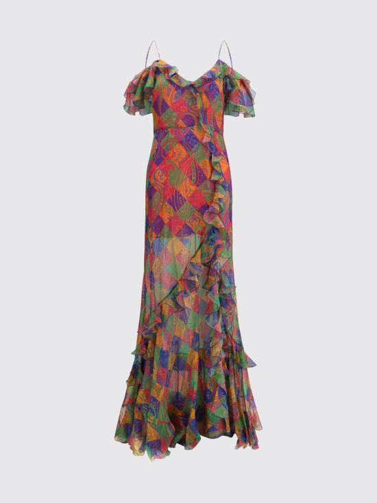 26SS 에트로 롱 원피스 WRHA056499SA1N1 X0854 Multicolor - ETRO
