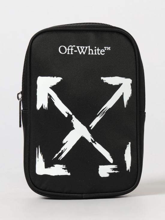 26SS [키즈] 오프화이트 백팩 OBNQ002S26FAB001 1001 Black