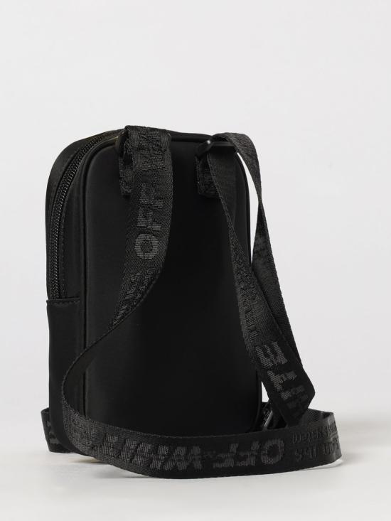 26SS [키즈] 오프화이트 백팩 OBNQ002S26FAB001 1001 Black - OFF WHITE