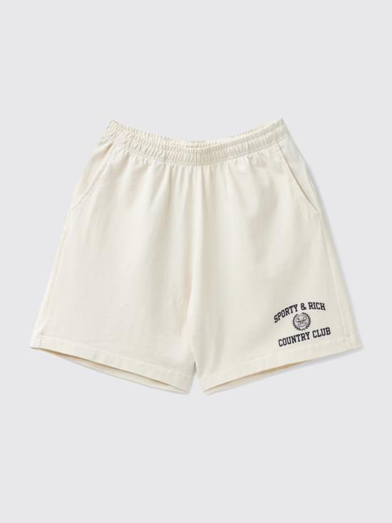 26SS 스포티앤리치 숏팬츠 SH03776218WH37 Ecru - SPORTY & RICH