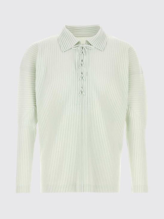 26SS 옴므 플리세 이세이 미야케 폴로 티셔츠 HP66JK052 60 Green - HOMME PLISSE' ISSEY MIYAKE