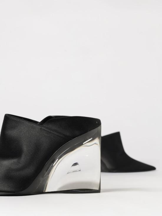 26SS 알라이아 뮬/슬리퍼 AA3M3008A024 999 Black - ALAIA