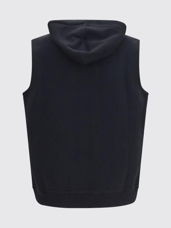 26SS 브루넬로 쿠치넬리 후드 티셔츠 MM8319079G C101 Black - BRUNELLO CUCINELLI