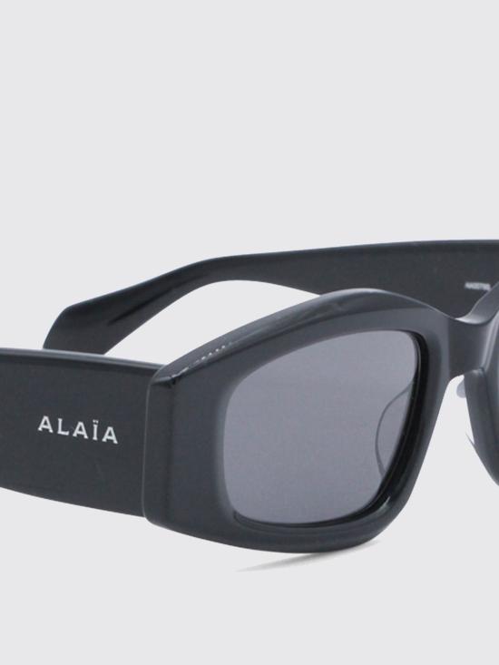 26SS 알라이아 선글라스 AA0079S 001 Black - ALAIA