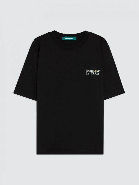 26SS 바로우 반팔 티셔츠 S6BWUATH087 110 Black - BARROW