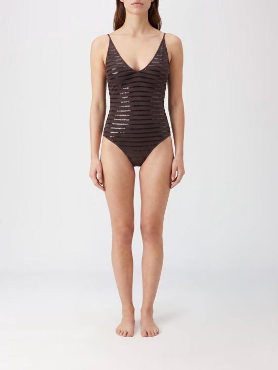 26SS 브루넬로 쿠치넬리 원피스 수영복 MQ965VL179 C499 Cocoa