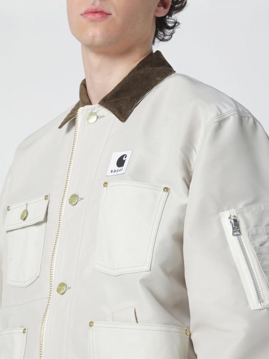 26SS 사카이 자켓 2603990 199 White - SACAI
